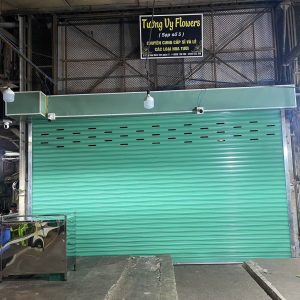 Lắp đặt _ Mẫu cửa cuốn Đài Loan