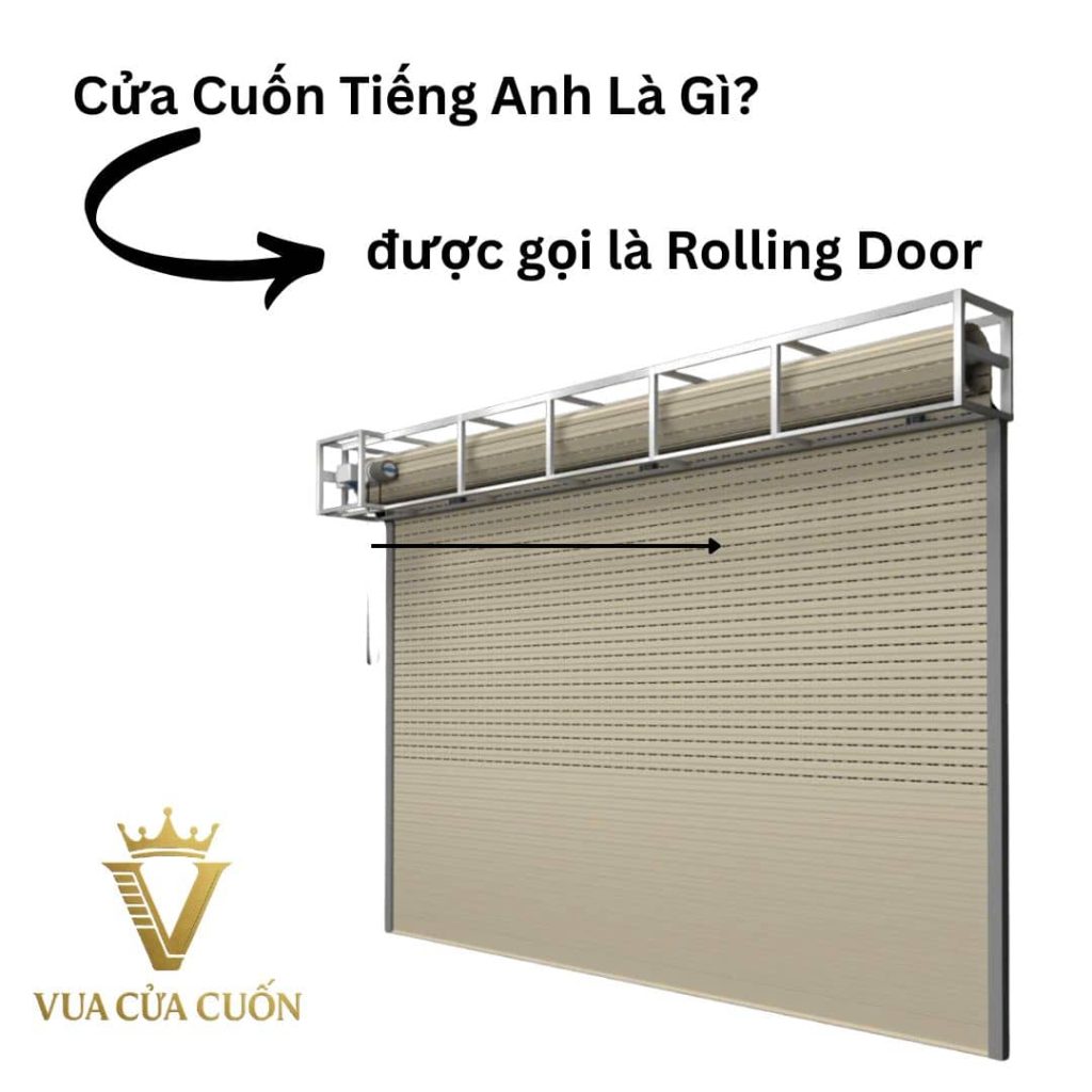 cửa cuốn tiếng anh là gì