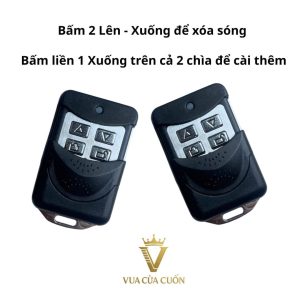 Cách sao chép chìa khoá cửa cuốn