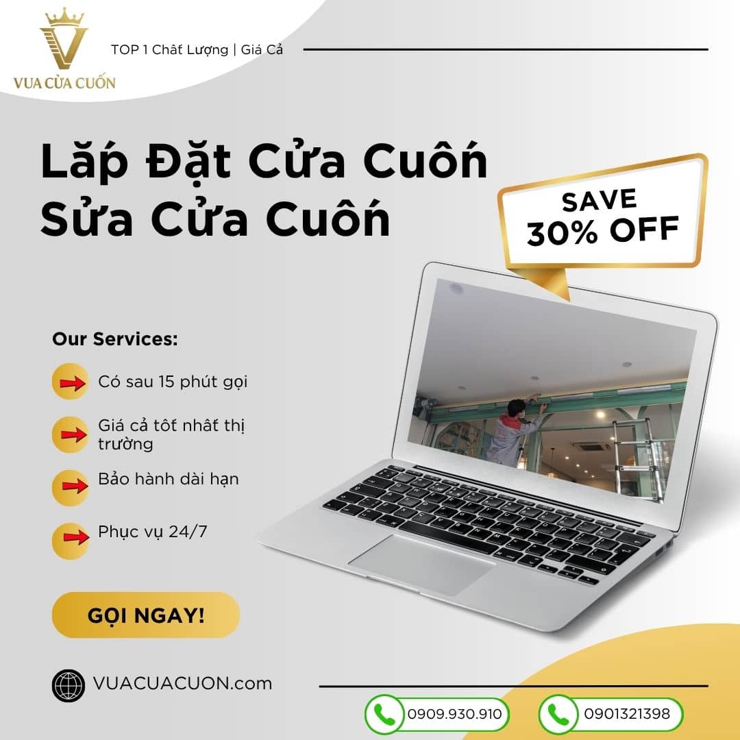 Vua Cửa Cuốn chuyên sửa cửa cuốn tại Bình Dương