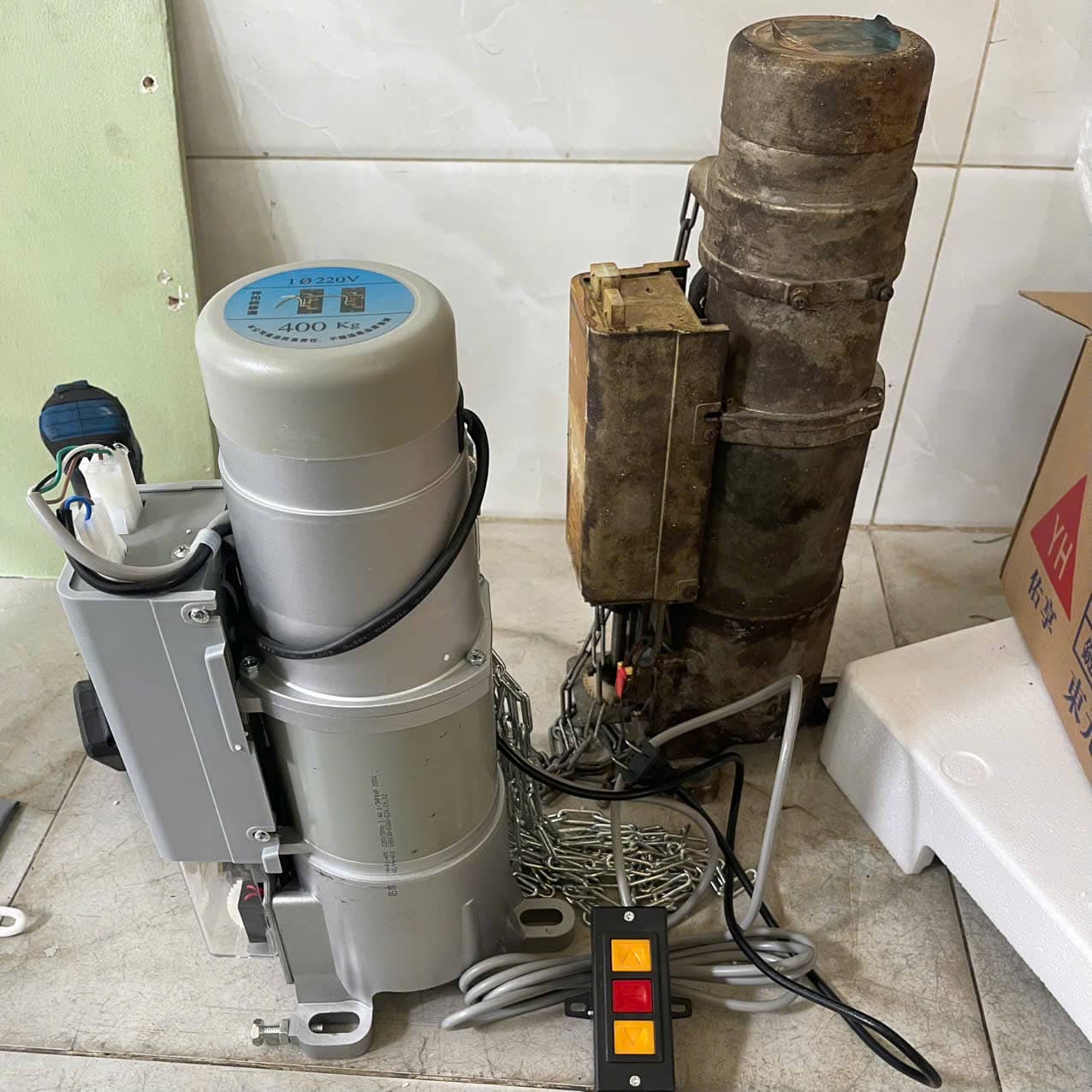 Sửa motor cửa cuốn