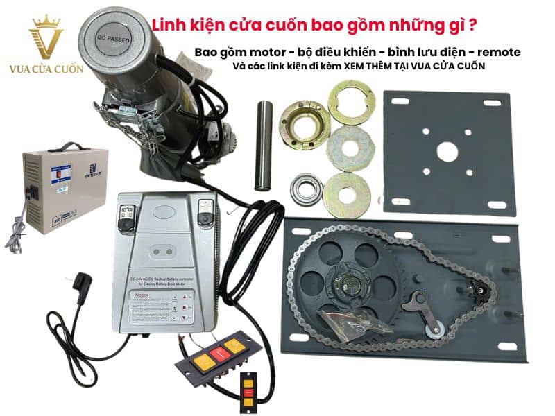 Linh Kiện Cửa Cuốn Oan Toàn Cần Lắp