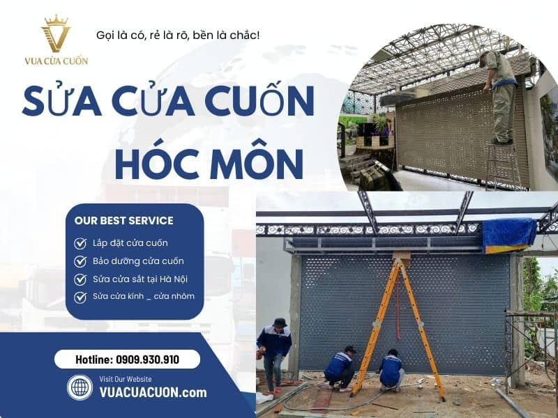 Sửa cửa cuốn Hóc Môn