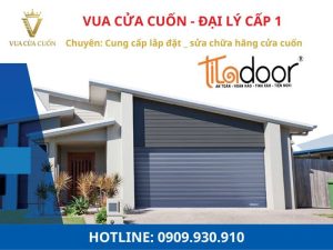 Báo giá cửa cuốn Titadoor chính hãng mới 2025 | Vua Cửa Cuốn