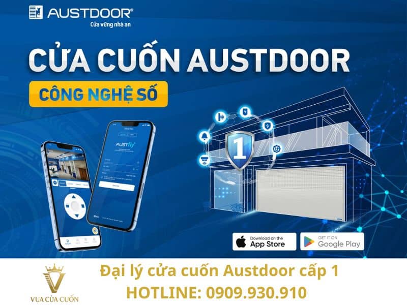 Cửa cuốn austdoor mới 2025 | Vua Cửa Cuốn