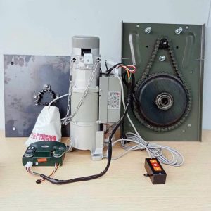 Đầy đủ bộ điều khiển cửa cuốn và motor bản mã