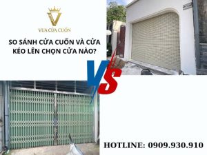 So sánh cửa cuốn và cửa sắt nên chọn loại nào từ Vua Cửa Cuốn
