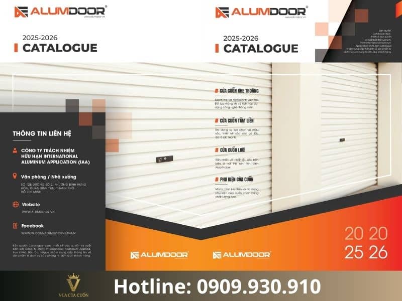 Vua Cửa Cuốn✅Đại Lý Phân Phối Lắp Đặt Báo Giá Cửa Cuốn Alumdoor Chính Hãng 2025 1 Báo giá cửa cuốn Alumdoor mới nhất 2025 từ Vua Cửa Cuốn