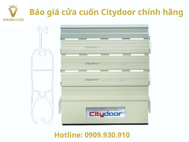 Báo Giá Cửa Cuốn Citydoor✨Chất Lượng Tuyệt Đối Từ Đại Lý Phân Phối Vua Cửa Cuốn 1 Báo giá cửa cuốn Citydoor chính hãng từ Đại lý Vua Cửa Cuốn