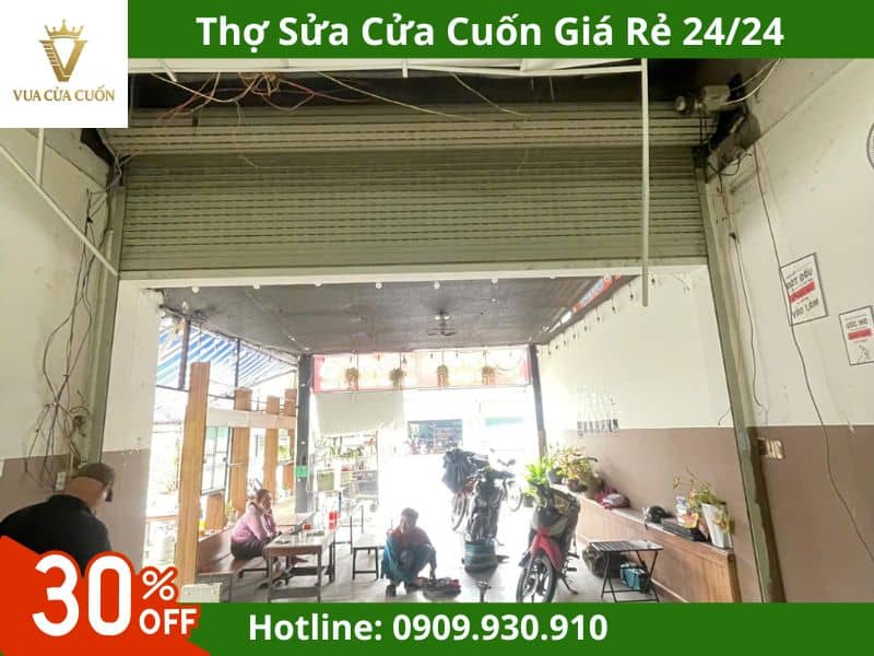 Sửa cửa cuốn giá rẻ 24/24 tại TPHCM gọi ngay Vua Cửa Cuốn