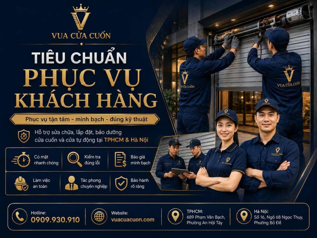 Dịch Vụ Sửa Cửa Cuốn Phường Bình Quới 24/24 - Thợ Giỏi, Đến Nhanh 15 Sửa Cửa Cuốn Phường Bình Quới Báo Giá Rõ, Có Bảo Hành