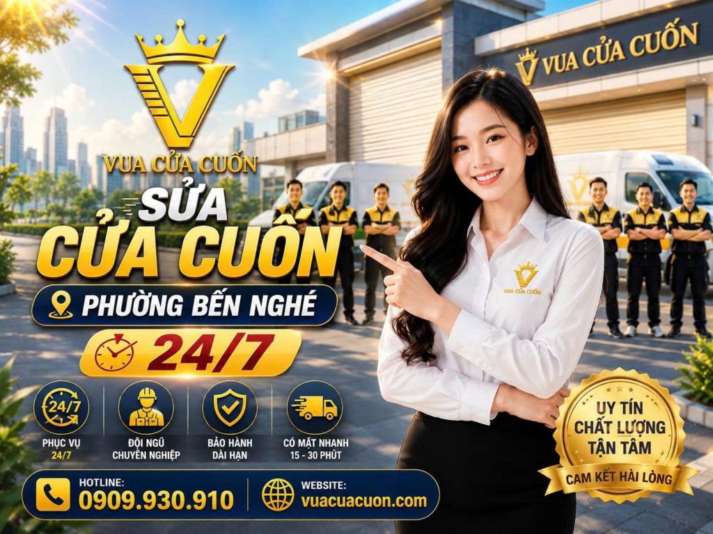 Sửa Cửa Cuốn Phường Bến Nghé Quận 1 Cũ – Uy Tín, Làm Nhanh 24/7 12 Sửa Cửa Cuốn Phường Bến Nghé Quận 1 – Uy Tín, Làm Nhanh
