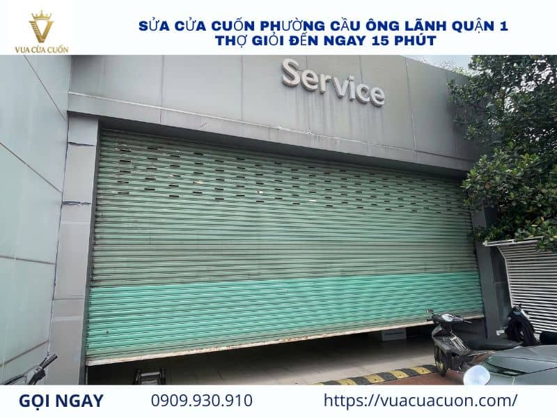 Sửa Cửa Cuốn Phường Cầu Ông Lãnh – Có Mặt Trong 15 Phút, Xử Lý Dứt Điểm 24/7 12 Sửa Cửa Cuốn Phường Cầu Ông Lãnh Quận 1 Uy Tín, Giá Rẻ 24/7