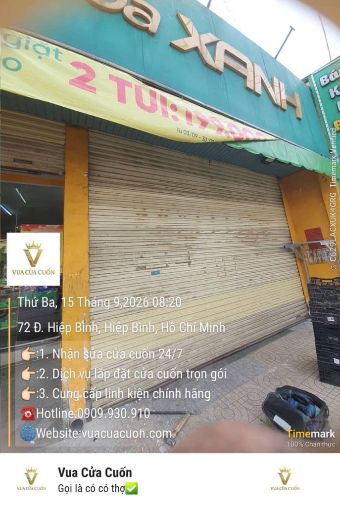 Sửa Cửa Cuốn Cửa Hàng Tại Phường Hiệp Bình – Công Trình Thực Tế Ngày 15/9/2026 13 Thực Tế Kiểm Tra Và Sửa Cửa Cuốn Cửa Hàng Tại Phường Hiệp Bình